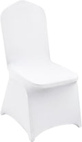 VEVOR 200 Pcs Flat-Front Chair Covers for Weddings and Events