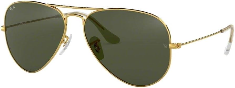 Ray-Ban RB3025 Metal Aviator Sunglasses with Accessory Kit