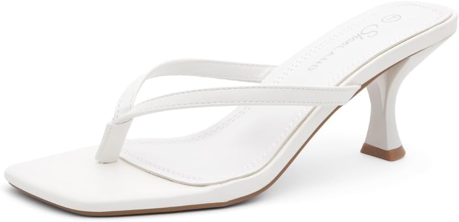 Stylish Flip Flop Kitten Heels for Women - Perfect Summer Sandals