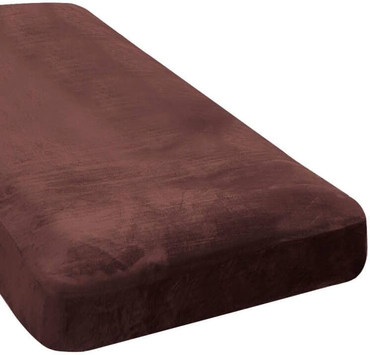 H.VERSAILTEX Velvet Stretch Individual Chaise Cover for Sofa