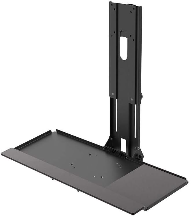 Monoprice Workstation Wall Mount for Keyboard and Monitor Setup