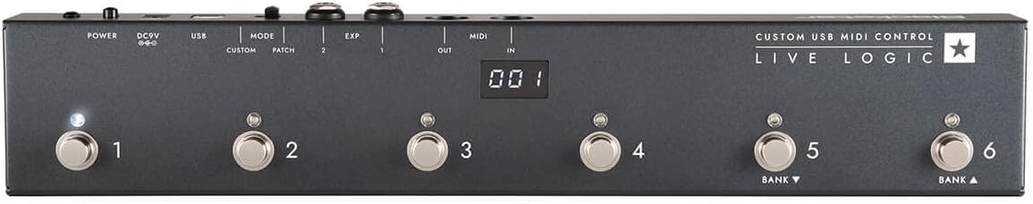 Blackstar Live Logic 6 Button Midi Foot Controller Review