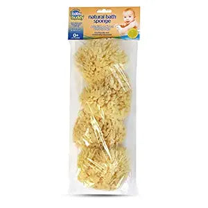 Baby Buddy Absorbent Natural Bath Sponge for Gentle Cleansing