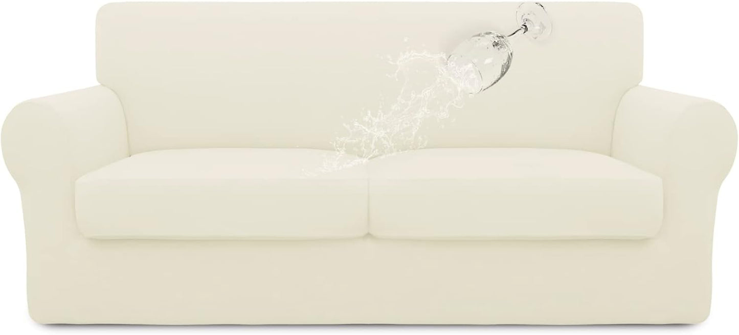 100% Waterproof Oversized Loveseat Cover for Dogs and Kids