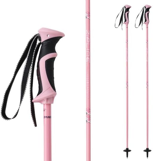 Zipline Graphite Ski Poles: Lightweight & Durable