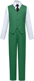 Visaccy Boys Tailored Slim Fit Dress Outfit for Events