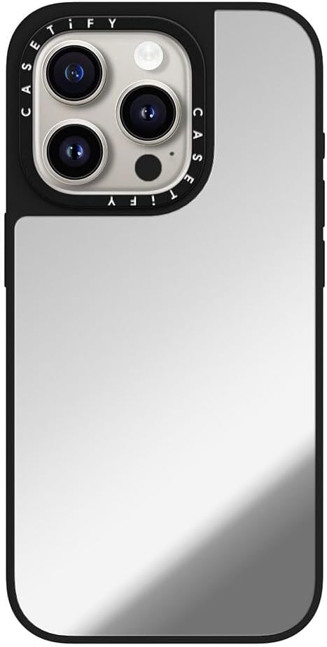 CASETiFY Mirror iPhone 15 Pro Case with 4.9ft Drop Protection