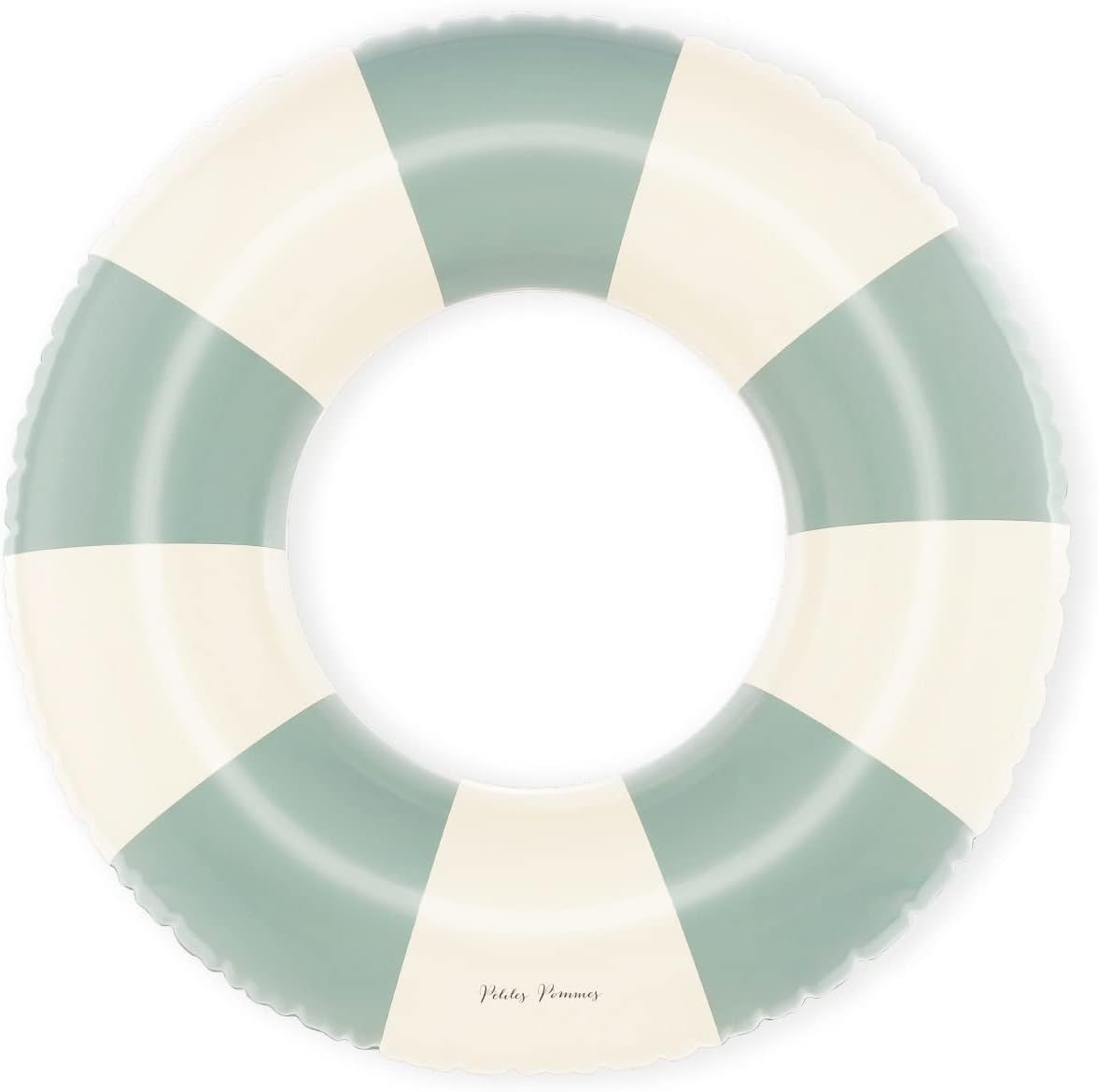 Petites-Pommes Striped Pool Float for Kids & Toddlers, 24 in
