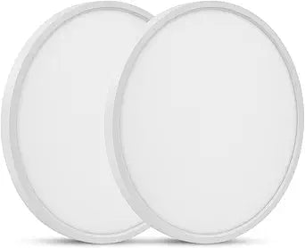 Ultra-Thin 12 in 24W Flush Mount Ceiling Lights for Any Room