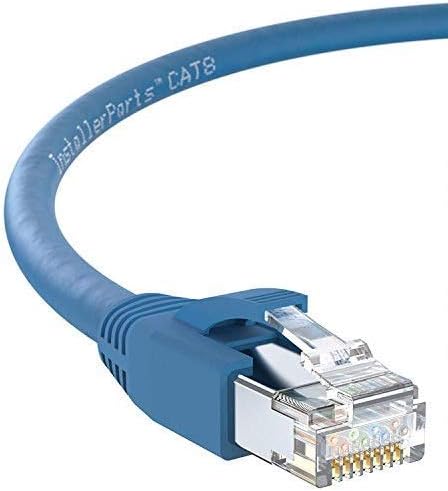 InstallerParts CAT8 Ethernet Cable 10 Pack for High Speed Internet