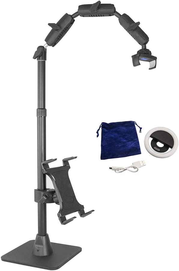 ARKON Mounts Phone Holder Full Kit for Filming and Lighting