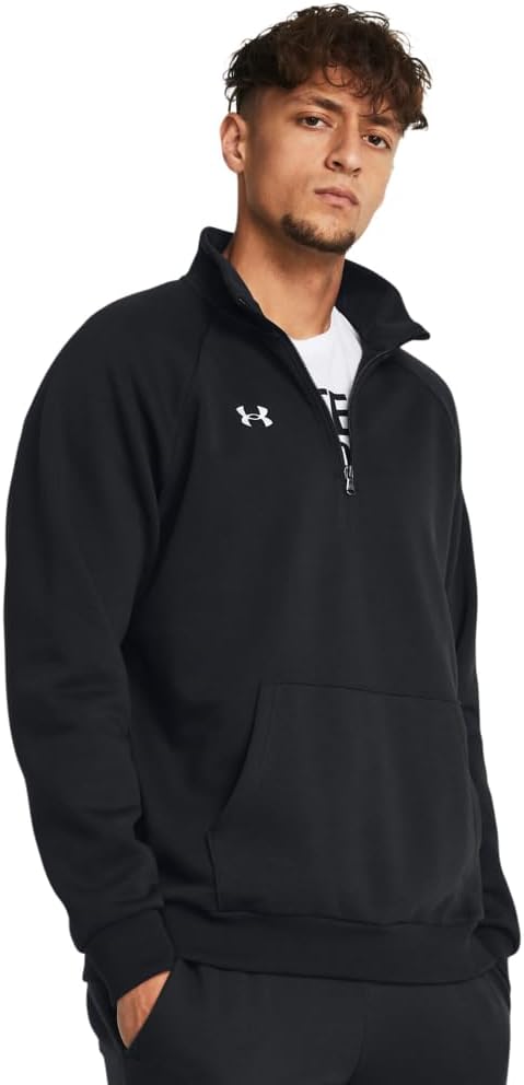 Under Armour mens Rival Fleece Quarter Zip for Comfort and Style