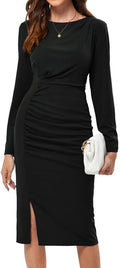 Sexy Ruched Bodycon Dress for Elegant Events