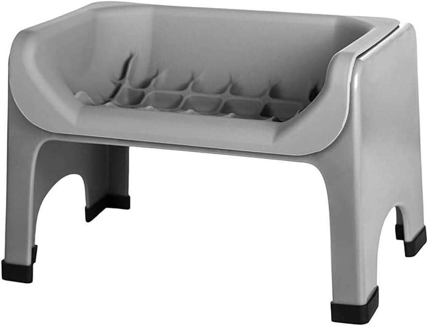 Fluff Trough Elevated Slow Feeder Dog Bowls for Easy Eating