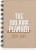 The Big A## Mid-Year Monthly Planner 2025-2026 for Busy Lives