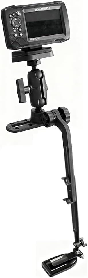 Universal Fish Finder Mount for Kayaks and Small Boats