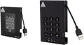 Apricorn 2TB Aegis Padlock USB 3.0 and Fortress - Encrypted 2TB Drives