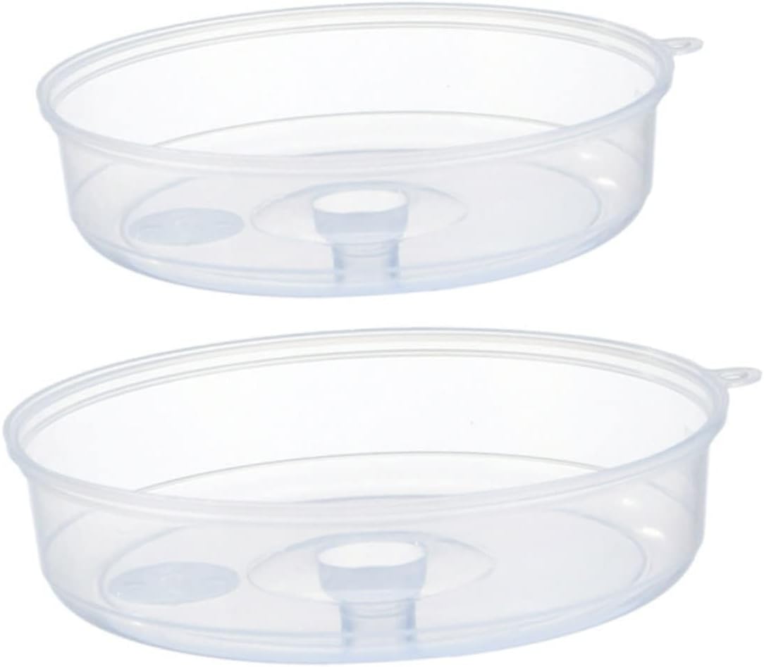 DECHOUS Microwave Splatter Lid Set - Oil & Mess Shield