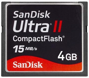 Ultra-Fast 4GB Sandisk CompactFlash Card by WANMAI