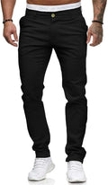Men Skinny Slim Fit Casual Jeans Dyeing Stretch Straight - Tailored