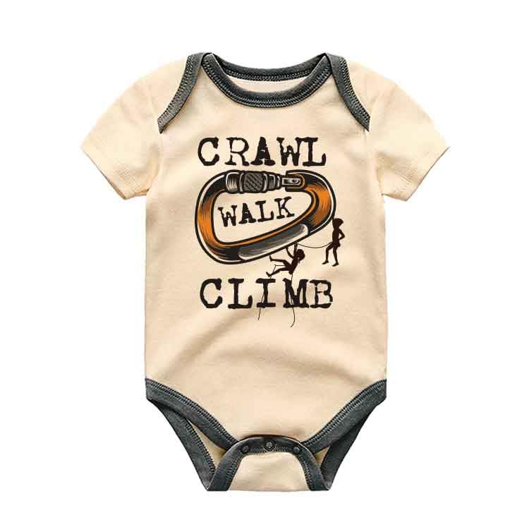 Future Rock Climber Baby Bodysuit by KiddiePro
