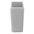 Kekow 4.5 Gallon Small Plastic Trash Can with Swing Lid - Compact Fit