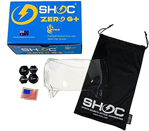 SHOC Zero G Plus Visor for Riddell SpeedFlex Helmets Review