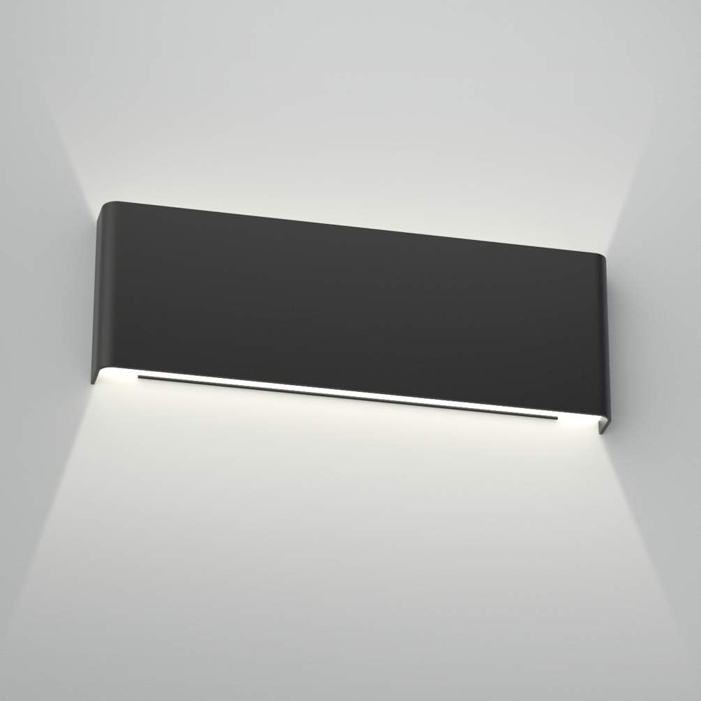 Aipsun 15.8in Black Modern Vanity Light for Bathroom Lighting
