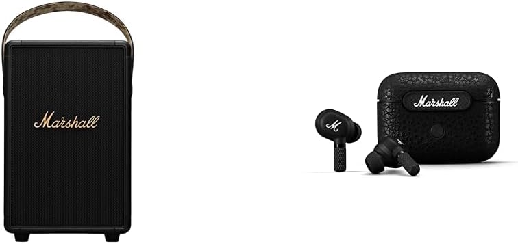 Tufton Portable Bluetooth Speaker & Wireless Noise Canceling Earbuds