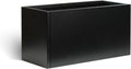 Galvanized Steel Metal Planter Rectangular 25in x 11in x 13in