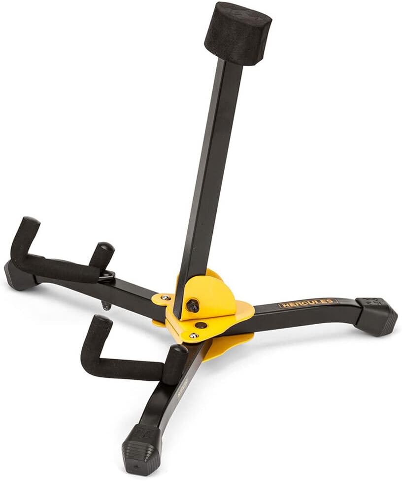 Hercules Mini Electric Guitar Stand With Bag for Easy Transport
