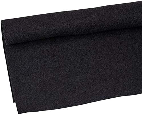 Absolute 120in X 48in Black Car PA DJ Speaker Box Carpet Liner