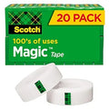 Scotch Magic Tape Standard Width Refill Rolls - Invisible Office Tape