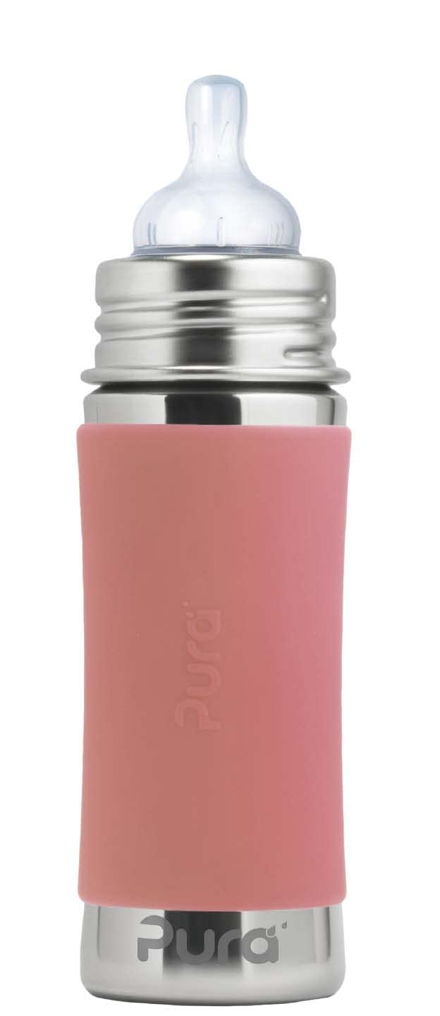 Pura Kiki 9oz Stainless Steel Infant Bottle for Eco-Friendly Feeding