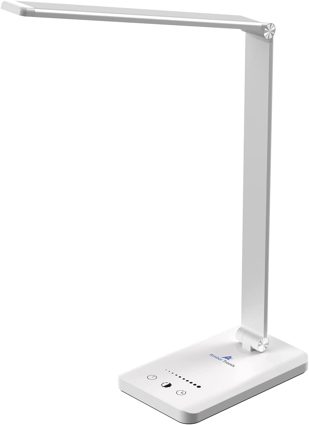 Ambertronix Dimmable LED Desk Lamp - Eye-Caring & USB Charging