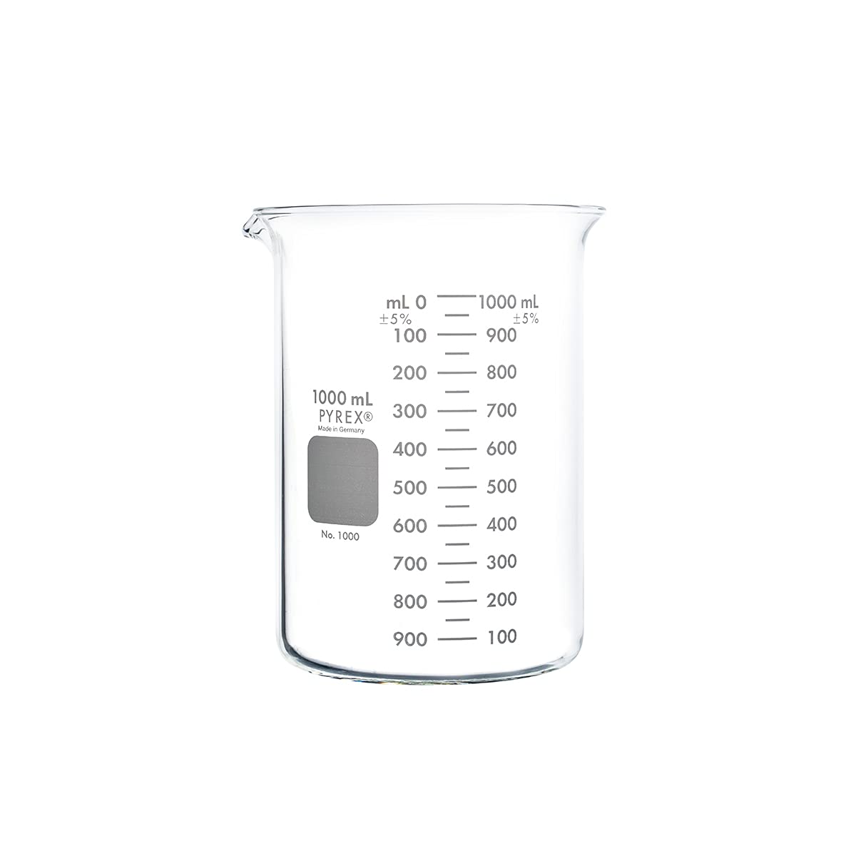 PYREX Griffin Borosilicate Glass Beaker for Lab and Home Use