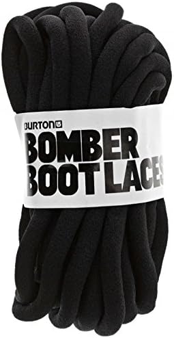 Burton Black Bomber Boot Laces - Secure Your Ride!