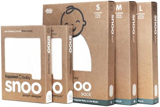 Happiest Baby The Big Bundle 100% Organic Cotton for Infants