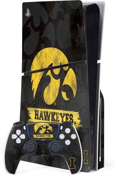 Officially Licensed PS5 Iowa Hawkeyes Decal