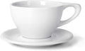 notNeutral Lino Porcelain Cup & Saucer for Large Latte Lovers