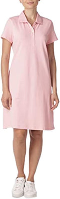 Nautica Women's Short Sleeve Stretch Cotton Polo Dress - Classic Fit