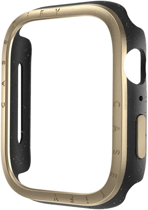 CASETiFY Impact Watch Case with Brushed Aluminium Bezel for Apple