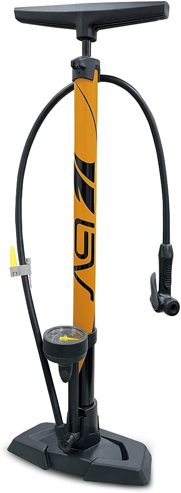 BV Bicycle Pump with Smart Valve Head for Easy Inflation