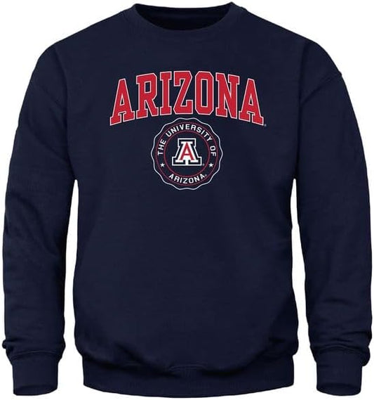 Comfortable Crewneck Sweatshirt for College with Heritage Logo