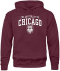 Barnesmith Hooded Sweatshirt Unisex - Soft Cotton/Poly Maroons Logo