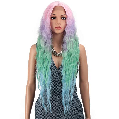 Joedir Lace Front Wigs 30ft' Long Wavy Synthetic Wigs Review