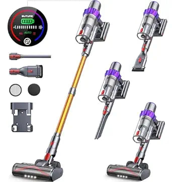 BuTure Cordless Vacuum Cleaner with 38Kpa Suction Power