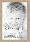 13x19 in Brown Picture Frame 1.25 in Wide Barnwood Style - Quality