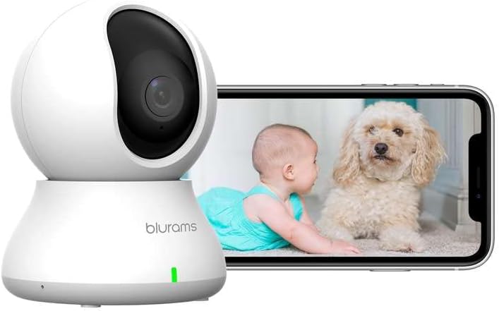 360 Pet Cam with Motion Tracking & Night Vision