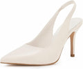 Womens Pointed Toe Stiletto Slingback Pumps - Classic Dress Heels